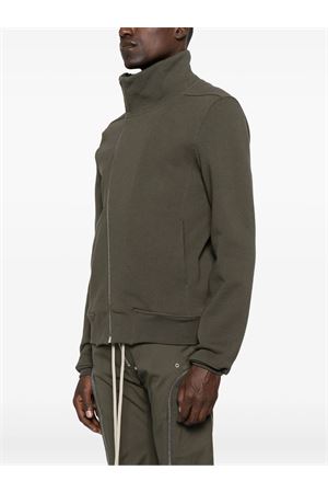 Dark brown cotton jacket RICK OWENS | RU02E1272JTC25